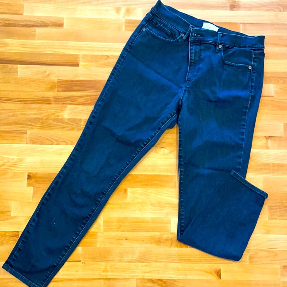 Lou & Grey Women's Skinny Jeans in Dark Blue